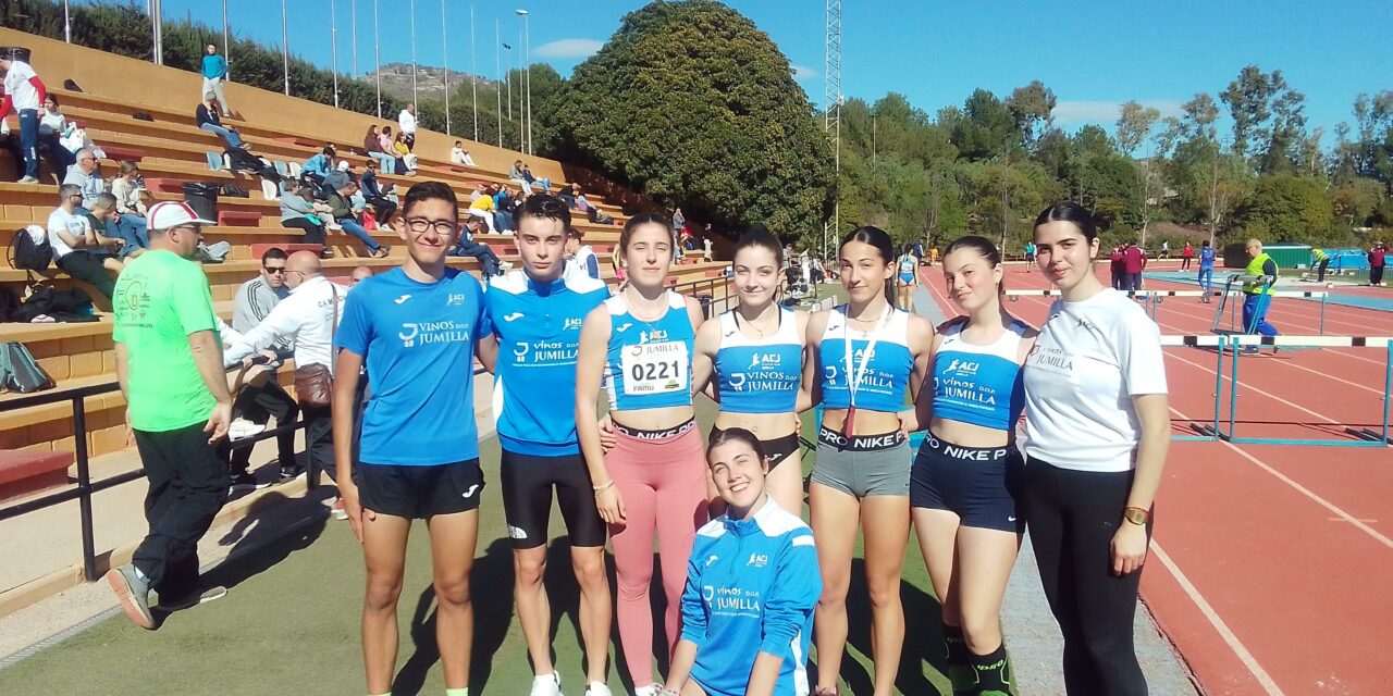 El Athletic se trae tres medallas del Regional Absoluto de Lorca