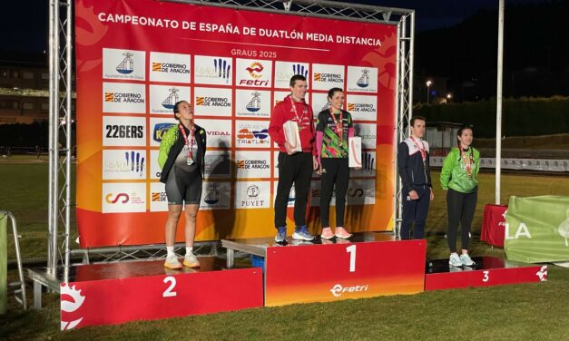 Belén González logra medalla de bronce en el Nacional de Duatlón