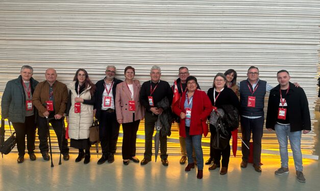 La agrupación local de los socialistas asiste con cinco delegados al Congreso del PSRM