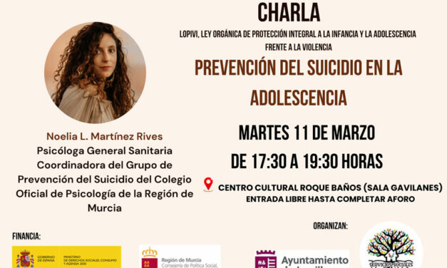 Política Social organiza charlas para la Protección a la Infancia y la Adolescencia