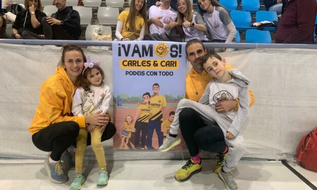 Cari Hernández, doble medalla de oro en el Campeonato de España Máster