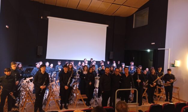 ‘Variado y emocionante’ repertorio en el concierto de banda del conservatorio
