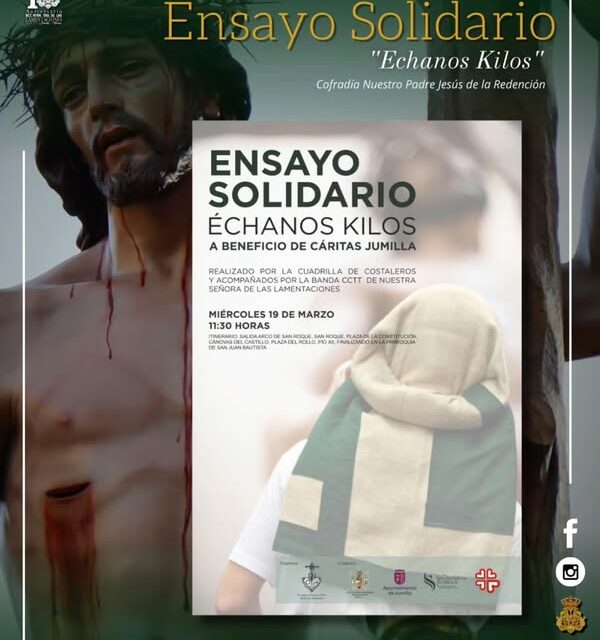 La Redención realiza su ensayo solidario el día de San José