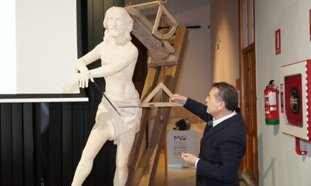 Mariano Spiteri descubre los simbolismos del Cristo en el audiovisual «Salzillo: El enigma revelado»