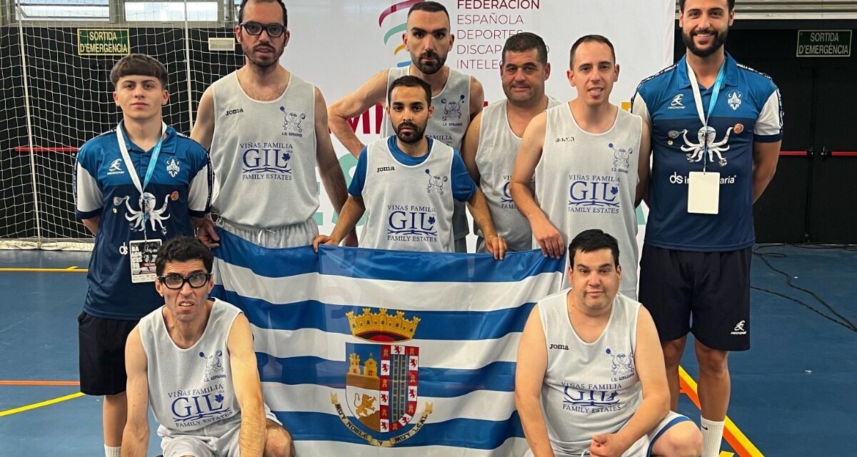 Séptima posición para Aspajunide en el Nacional de Baloncesto de la FEDDI