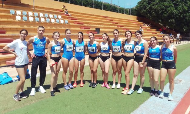 Lorca deja la mejor marca para el Athletic en los 4×100 metros