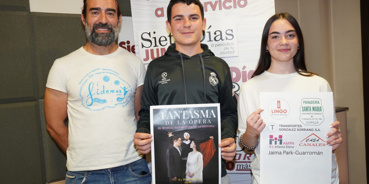 “El fantasma de la ópera” llega al Vico este fin de semana con el Infanta Elena