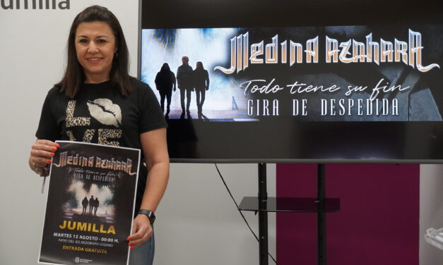 La concejala de Festejos ha presentado el concierto de feria de Medina Azahara