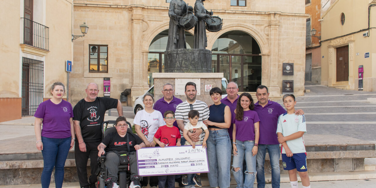 La Asociación de Tambores recauda 2.143 euros para la Fundación Duchenne Parent Project