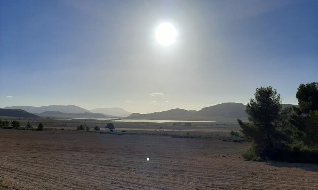 Llegan de nuevo lluvias a Jumilla. El viernes será una jornada pasada por agua.