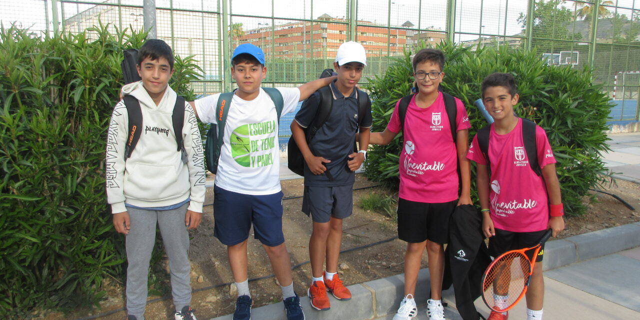 Este fin de semana se decidirán en Jumilla los clasificados para las finales del Iniciatenis