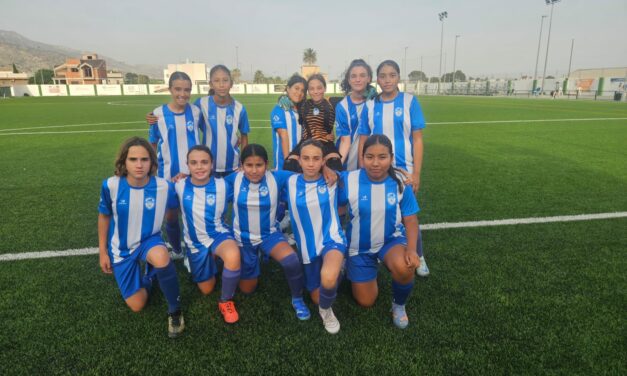 Empate del Infantil-Alevín Femenino de la EFF Jumilla para terminar la campaña