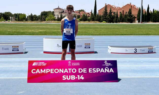 Quinto puesto para Alejandro Pérez en el Nacional Sub-14
