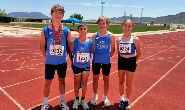 El Athletic Club logra nueve medallas en las finales del Regional Sub-10, 12 y 14