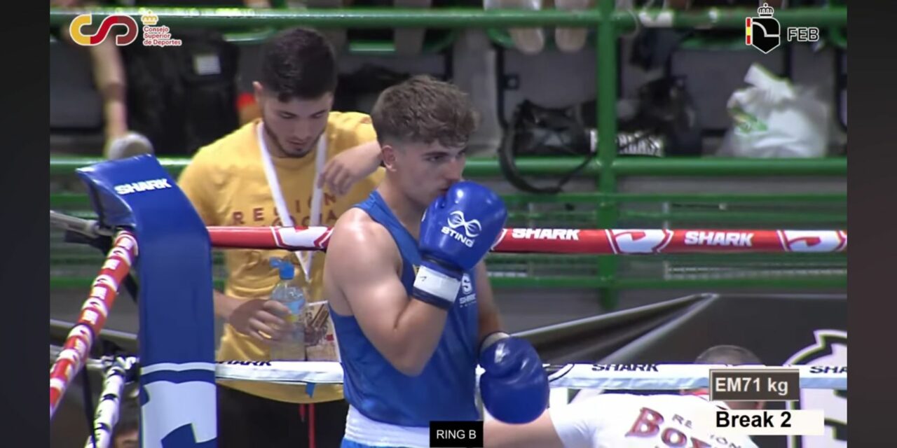 Luis Sánchez, entre los ocho mejores del boxeo nacional