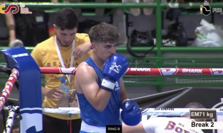 Luis Sánchez, entre los ocho mejores del boxeo nacional
