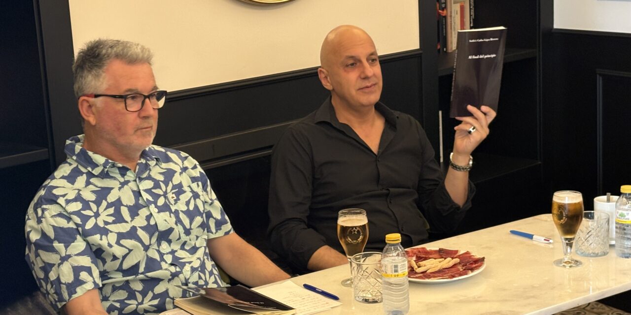 Andrés Carlos López Herrero presenta en Café Sota su nuevo poemario “Al final del principio”