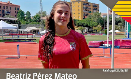 Beatriz Pérez, 14ª en altura del Nacional Sub-18 por Autonomías