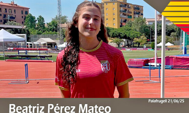 Beatriz Pérez, 14ª en altura del Nacional Sub-18 por Autonomías