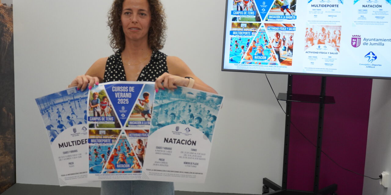 La Concejalía de Deportes presenta las actividades para este verano