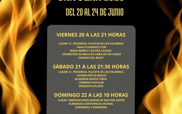 La Asociación de Vecinos La Esperanza, del barrio San Juan, celebrará las fiestas en honor a su patrón del 20 al 24 de junio