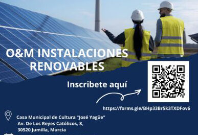 Endesa y el Ayuntamiento ofrecen un curso gratuito sobre Operaciones y Mantenimiento de Instalaciones Renovables