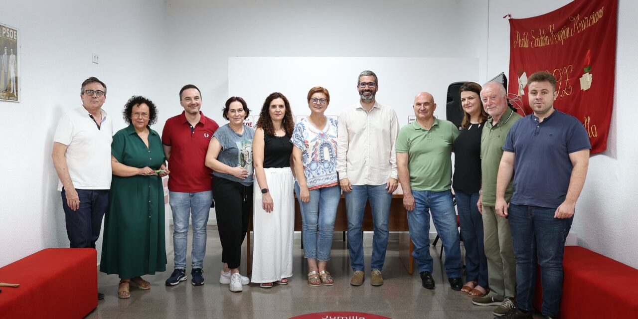 Juana Guardiola ha sido reelegida como secretaria general del PSOE de Jumilla