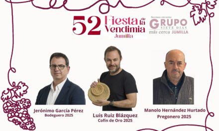 Luis Ruiz será Cofín de Oro 2025, Jerónimo García Bodeguero Mayor, y Manolo HH, el pregonero de la Fiesta de la Vendimia