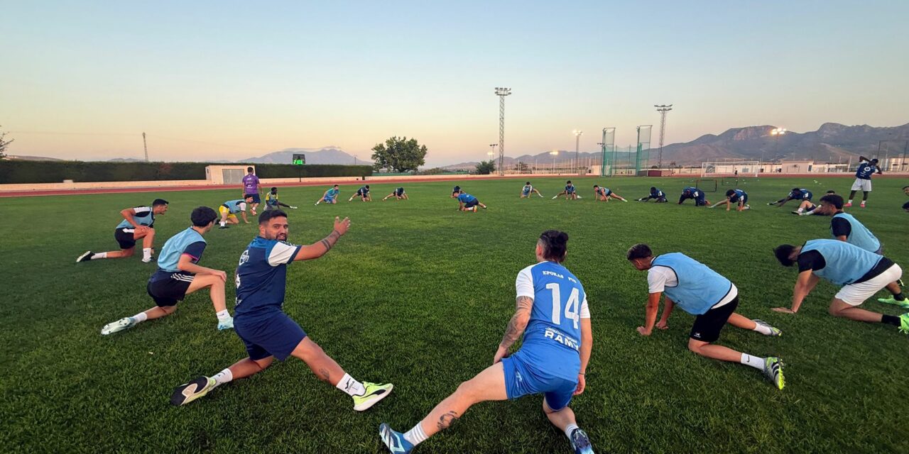 El Jumilla ACF vuelve al trabajo y configura una pretemporada con cinco compromisos amistosos