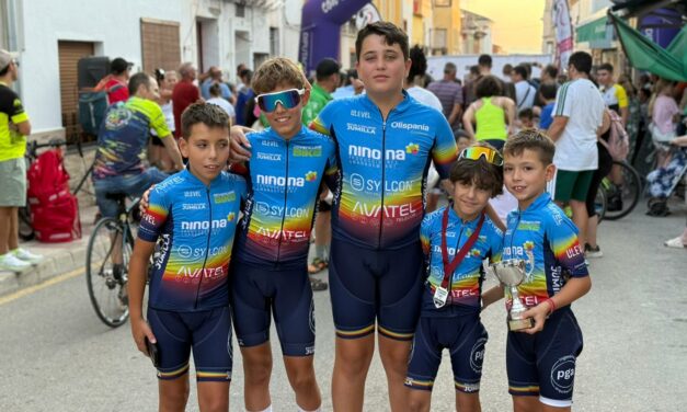 La Escuela de Ciclismo vuelve a sus inicios en Ontur y Noé Cerezo acaba la dura Btt de Bienservida