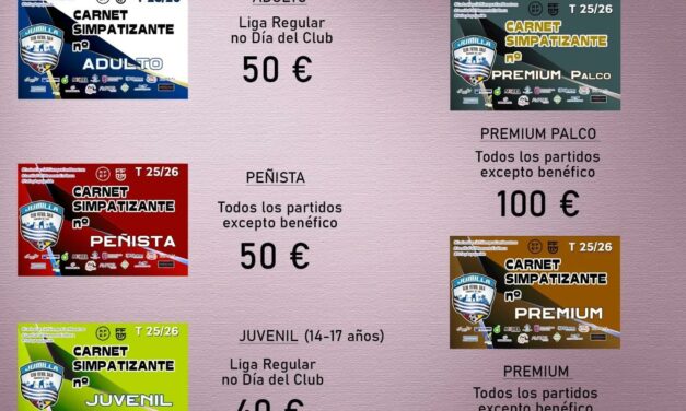 El CFS Jumilla lanza la campaña de abonos 25/26 con precios desde los 40 a los 100 euros