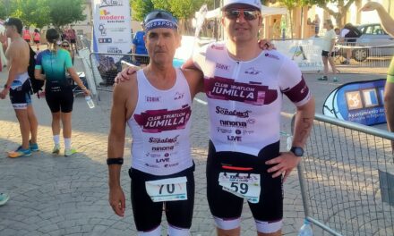 Oma, tercero en veteranos 2 del Triatlón Sprint de Agramón
