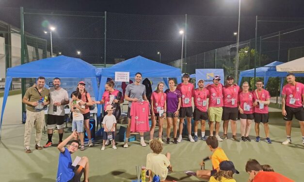 La Escuela de Tenis de Jumilla pone fin a una temporada en la que ha contado con 120 alumnos