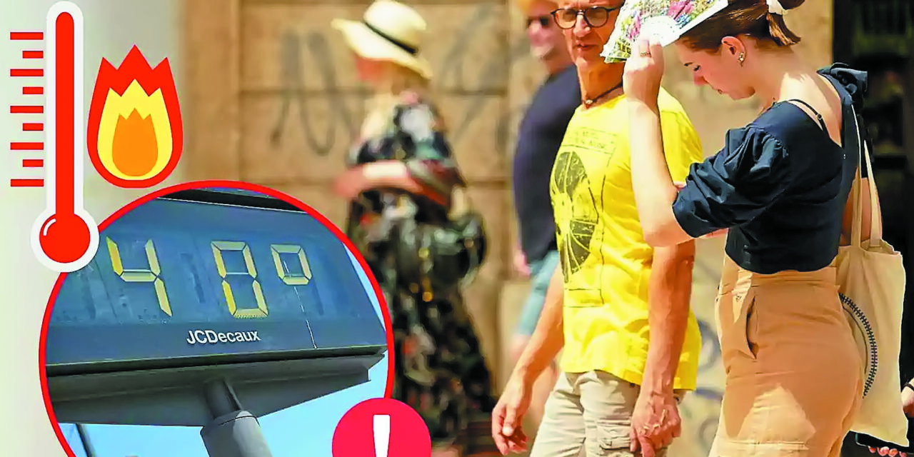 Tregua de las temperaturas tras varios días superando los 40ºC