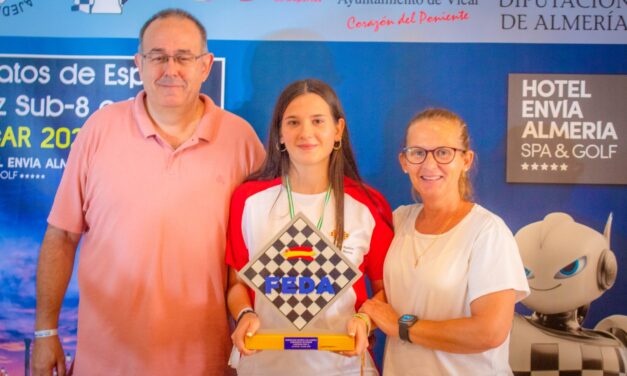 Elena Rodríguez se repone al dudoso inicio y se proclama campeona de España sub-16