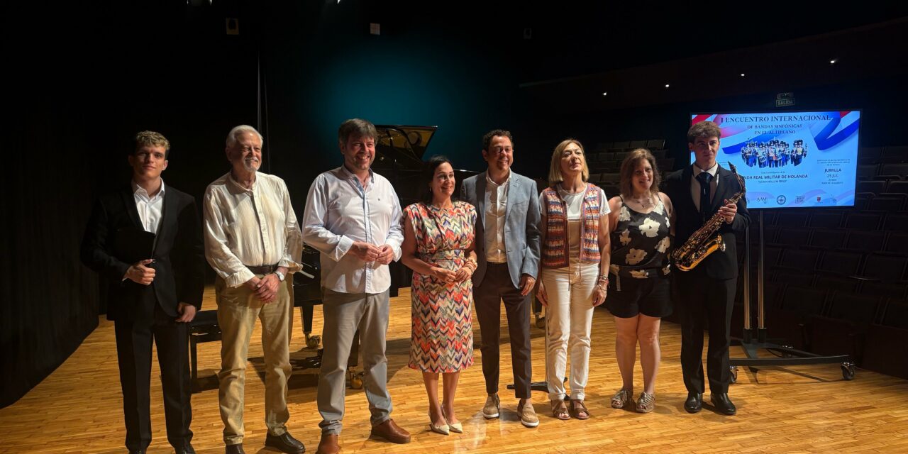 La Banda Real de los Países Bajos estará en Jumilla el 25 de julio con la AJAM en la Plaza de la Glorieta