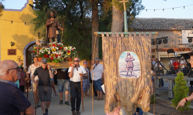 Los vecinos de la pedanía de La Raja rinden culto a San Isidro Labrador