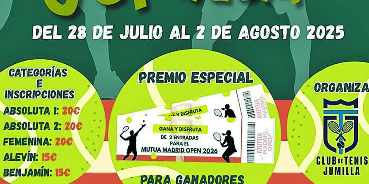 Los ganadores del XXV Torneo de Jumilla asistirán al Madrid Open