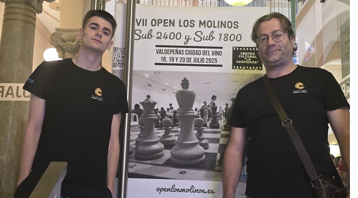 Los Molina se dejan ver en el Open del Vino de Valdepeñas