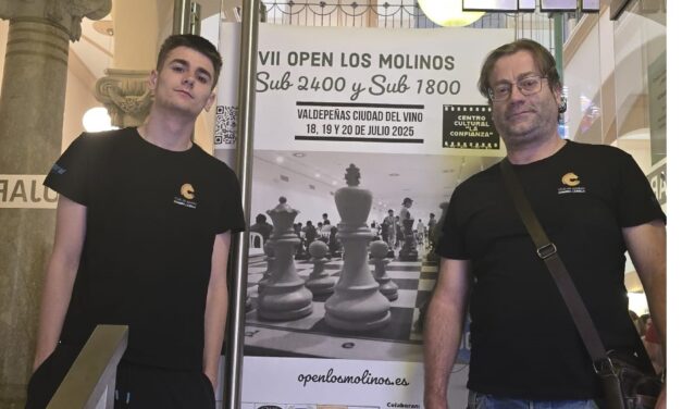 Los Molina se dejan ver en el Open del Vino de Valdepeñas