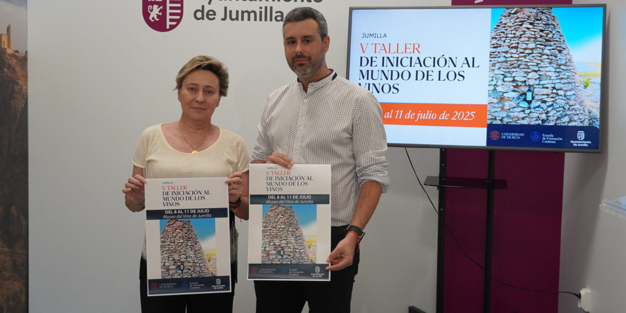Del 8 al 11 de julio se celebrará el Taller de Iniciación al mundo de los vinos