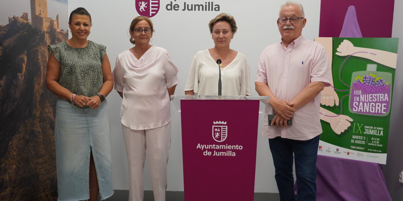 Está en nuestra sangre, el acto “más solidario y generoso” de las Fiestas Patronales, es el martes 5 de agosto
