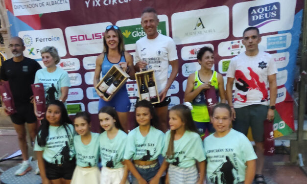 Victoria de José Luis Monreal en la categoría máster-50 de la Popular de Montealegre del Castillo