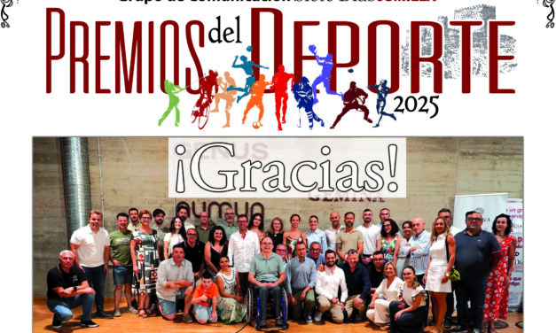El deporte jumillano brilla en la entrega anual de Siete Días con 60 galardonados