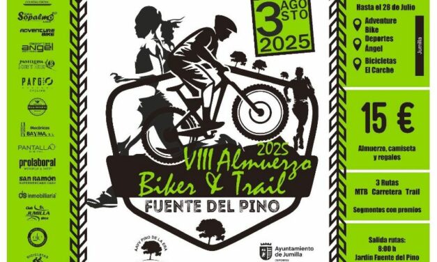El Almuerzo Bike Trail Fuente del Pino se celebrará el 3 de agosto
