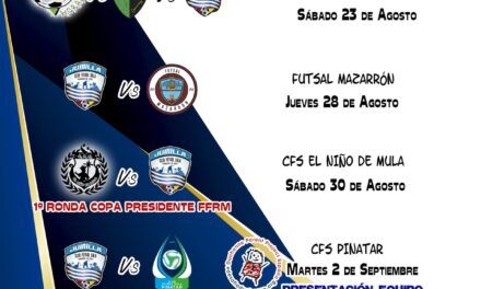 Cuatro amistosos y octavos de la Copa Presidente antes del inicio de la Liga