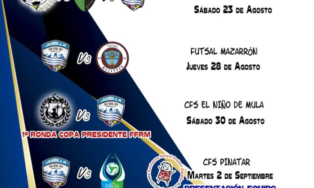 Cuatro amistosos y octavos de la Copa Presidente antes del inicio de la Liga