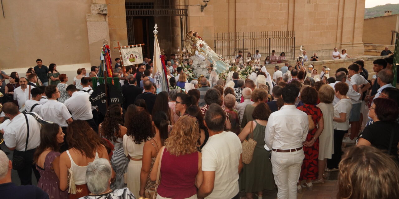 El 15 de agosto se rindieron honores a la Patrona, la Virgen de la Asunción