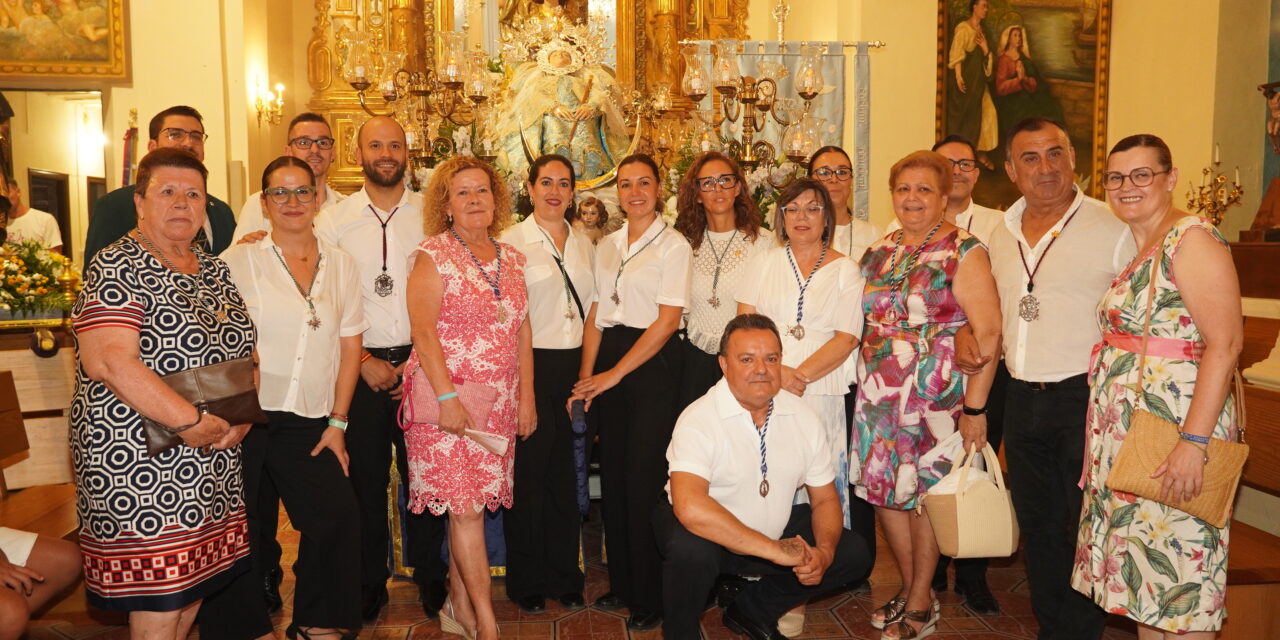 La Virgen de la Asunción regresó a la ermita de San Agustín tras participar de las fiestas en su honor