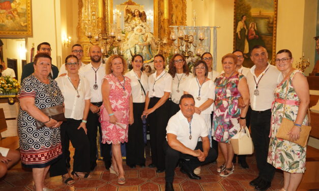 La Virgen de la Asunción regresó a la ermita de San Agustín tras participar de las fiestas en su honor